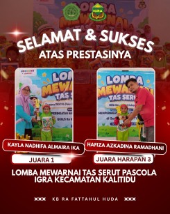 Prestasi Peserta Didik RA Fattahul Huda
