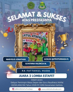 Juara 2 Lomba Estafet