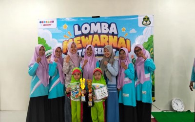 Semarak Lomba Mewarnai Tas Serut Pascola PC IGRA Kecamatan Kalitidu